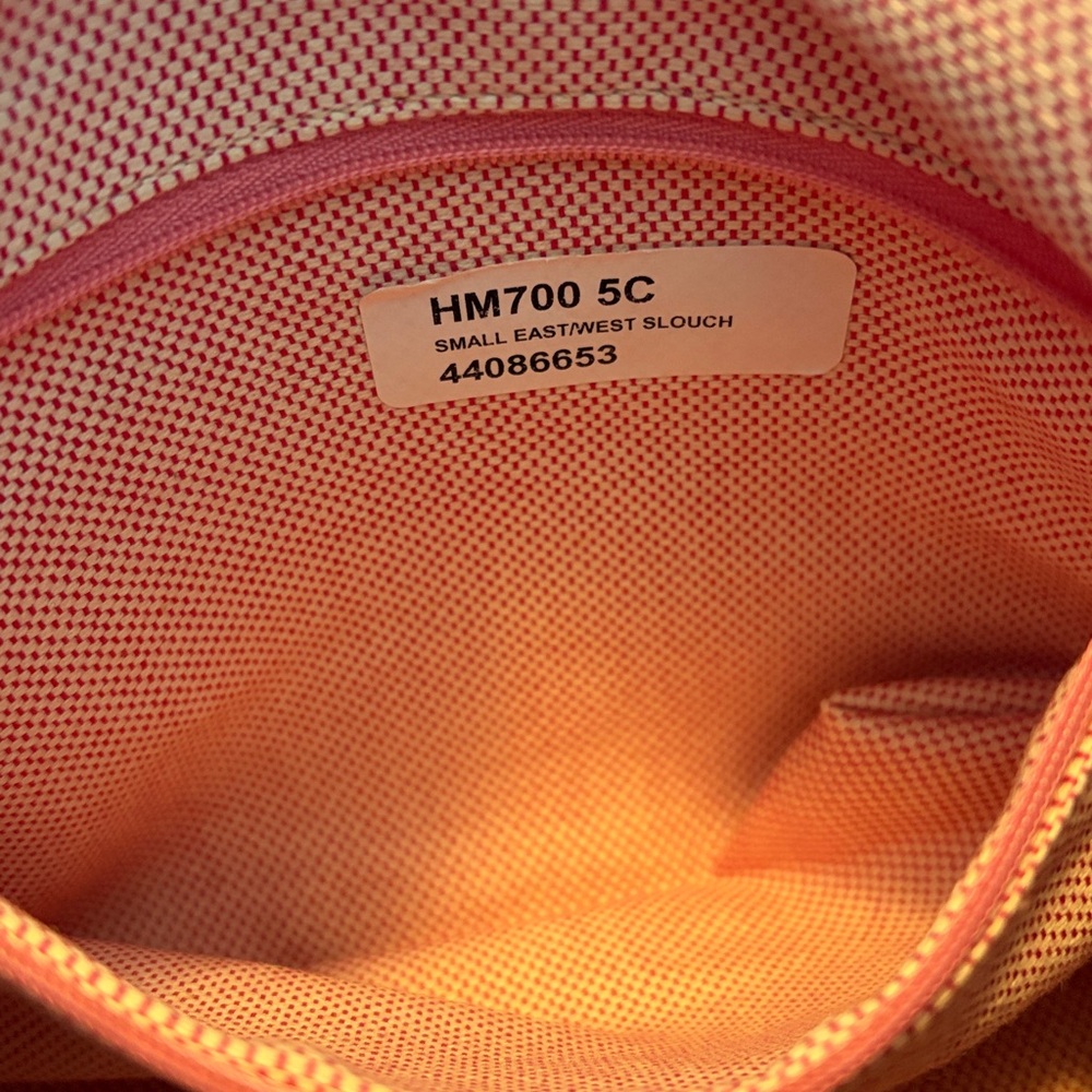 Dooney & Bourke Signature DB Monogram East West Slouch Bag | Leather Trim - Picture 12 of 14